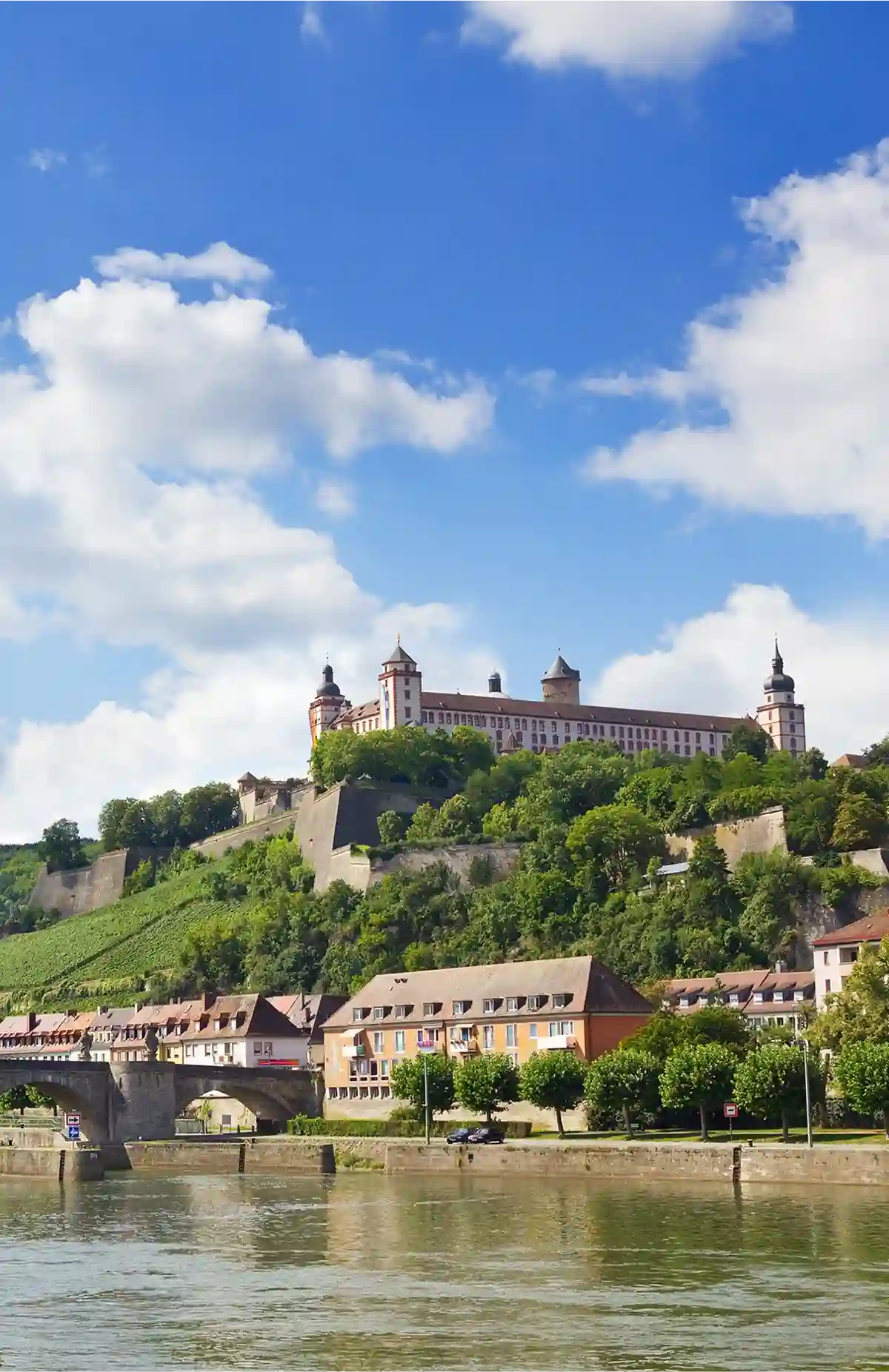 Aufnahme der Festung von Würzburg