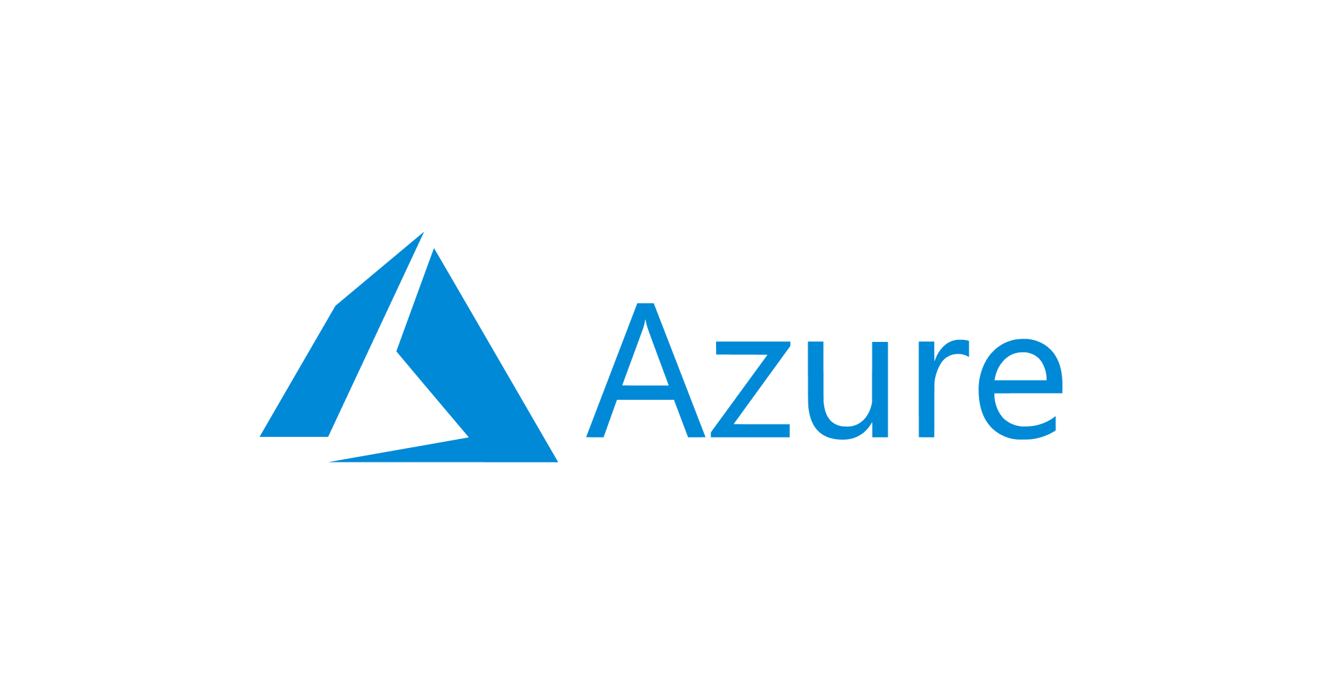 Blaues Azure Logo