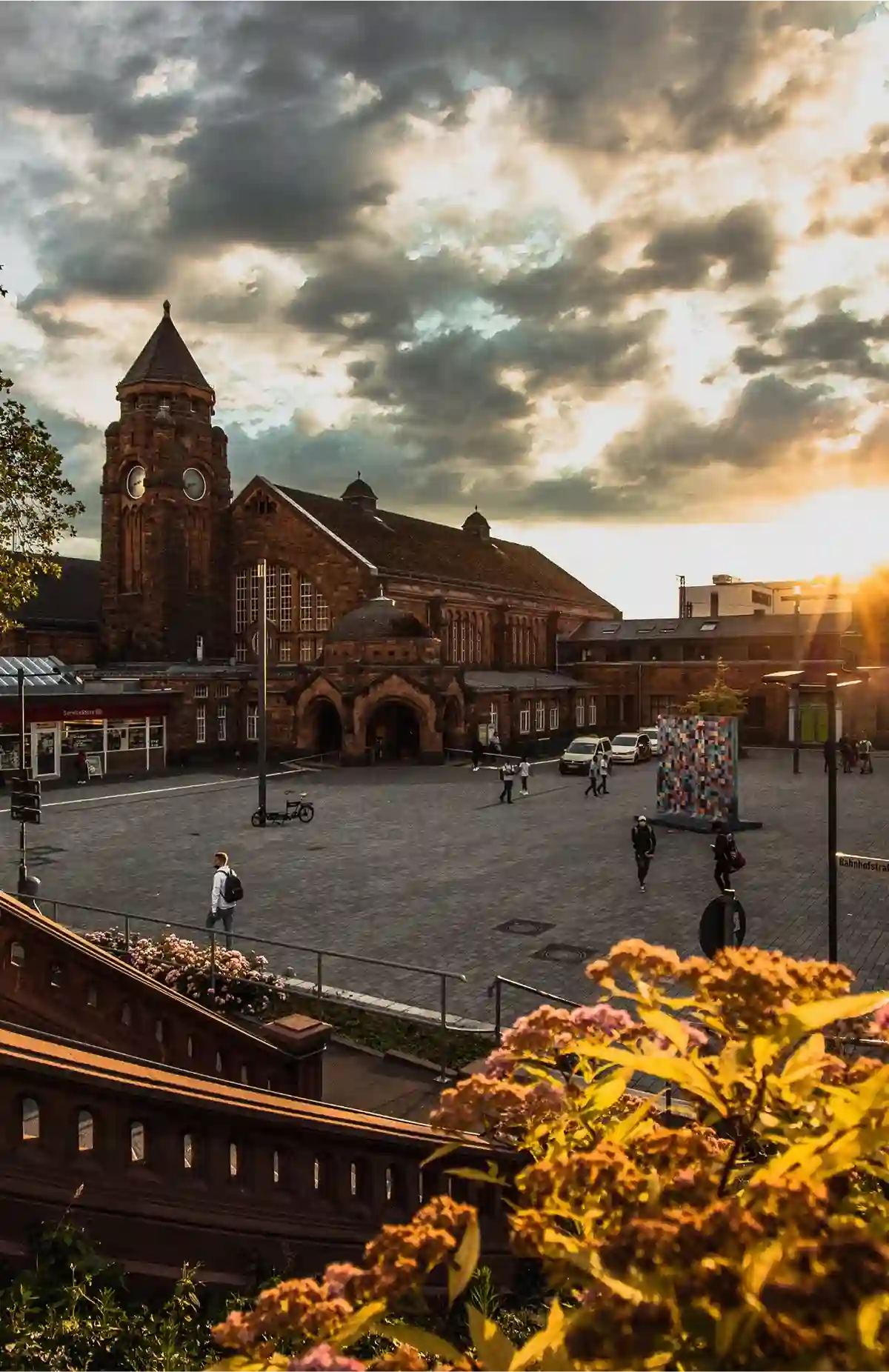 Aufnahme aus der Innenstadt von Gießen