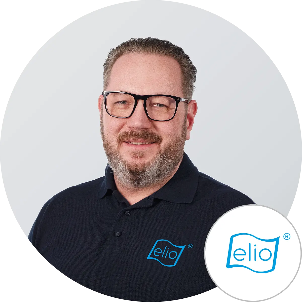 Porträt von Sascha Vorderstemann, elio GmbH