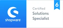 Shopware Zertifikat: Shopware Certified Solutions Specialist