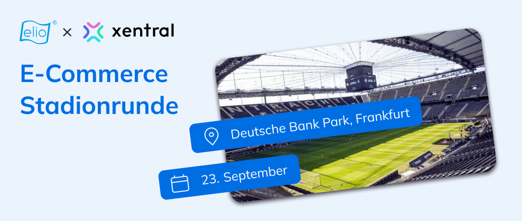 Grafik zur Visualisierung der E-Commerce Stadionrunde von Xentral